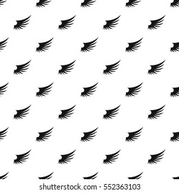 Birds wing pattern. Simple illustration of birds wing vector pattern for web