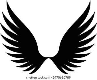 Birds Wing Vector art, icon and illustration