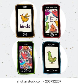 Birds in your smartphone.