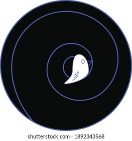  Bird,sparrow ,Logo , design , monogram, mark ,trademark , vector , icon for social media applications