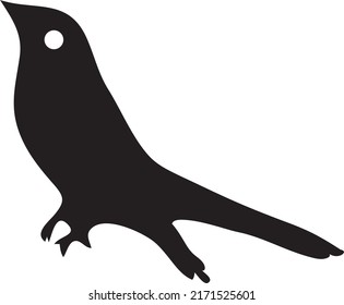 Bird.Vector icon design on white background.122.eps
