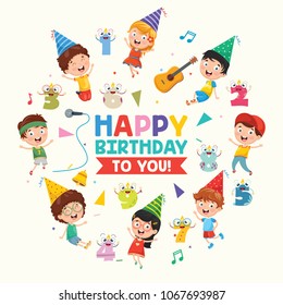 Birhday Invitation Card Design