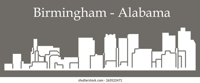 Birmingham, Alabama (silhouette)