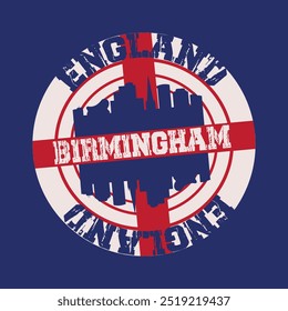 biretings city of england typography graphic print , desenho de moda abstrato e design criativo para t-shirts, canecas, t-shirt gráfica, sweatshirt, maletas, etc. Ilustração em estilo moderno para roupas