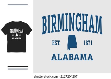 Diseño de camisetas de amante de Birmingham