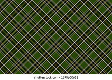 Birmingham Tartan. Tartan imitation for prints on fabric and clothing, interior decoration, Scottish-style websites. Seamless pattern. Diagonal cell.