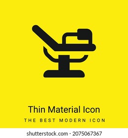 Birth Bed minimal bright yellow material icon