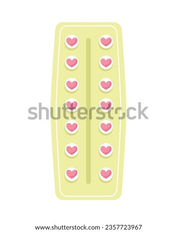 birth control pills contraceptive icon isolated