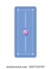 birth control pills treatment icon isolated