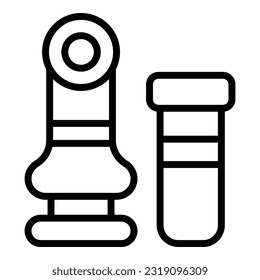 Birth control tool icon outline vector. Female health. Education day