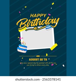 Birth Day Background Vectors Illustrations