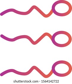  Birth icon isolated on abstract background
