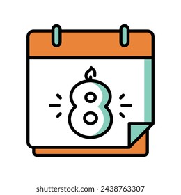Icono de nacimiento vector ilustración de stock