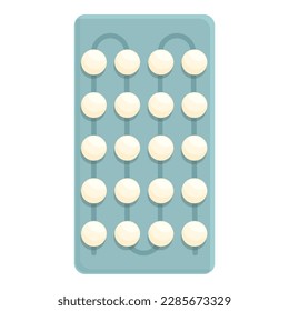 Birth protection icon cartoon vector. Woman control. Health care