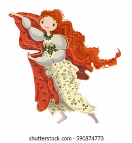 The Birth of Venus. Fragment

