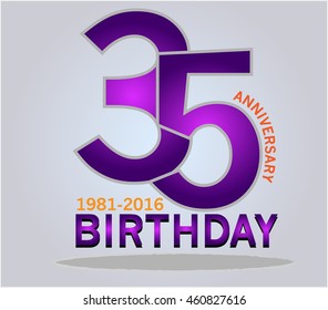 Birthday 35 Year