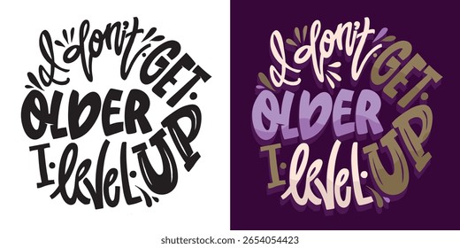 Birthday 40.Cute hand drawn doodle lettering quote about birthday party. Lettering for t-shirt design, mug print, bag print, clothes fashion. 100% hand drawn vector image.
