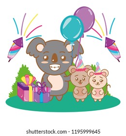 Birthday animals party