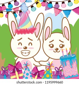 Birthday animals party