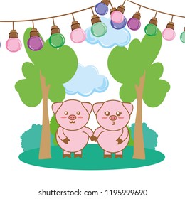 Birthday animals party
