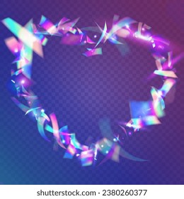 Antecedentes de cumpleaños. Efecto del metal azul. Glitter irlandés. Cristal Tinsel. Aceite deslumbrante. Gradiente de Navidad láser. Diseño difuso. Crystal Art. Fondo de cumpleaños púrpura