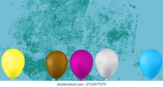 Antecedentes de aniversário. Celebração de aniversário com espaço para cópia. Cartão comemorativo de aniversário. eps 10
