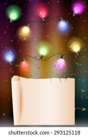 birthday background with colorful balloons of illustration
