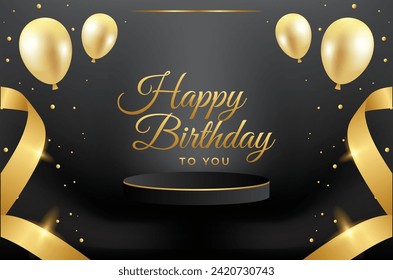 Birthday Background Luxury Template Collection