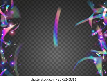 Birthday Background. Party Effect. Disco Burst. Pink Glare Glitter. Falling Tinsel. Unicorn Poster. Laser Gradient. Light Christmas Explosion. Purple Birthday Background