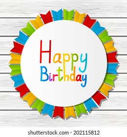 Birthday background for Your design