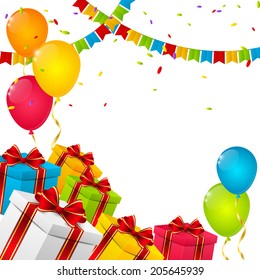 Birthday background for Your design
