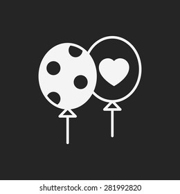 birthday balloon icon