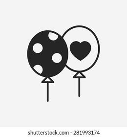 birthday balloon icon