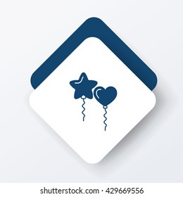 birthday balloon icon