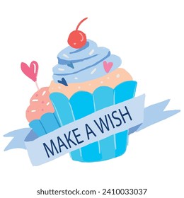 Diseño de fondo vectorial de globos de cumpleaños. Feliz cumpleaños a tu texto con elementos de decoración de globo y confeti para el diseño de tarjetas de felicitación de la celebración del día de nacimiento. Ilustración del vector