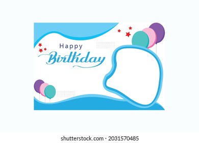 birthday banner design for online