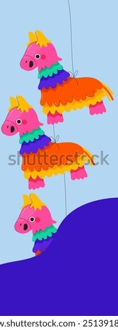 birthday bash kids fun party vector balloon elements decoration