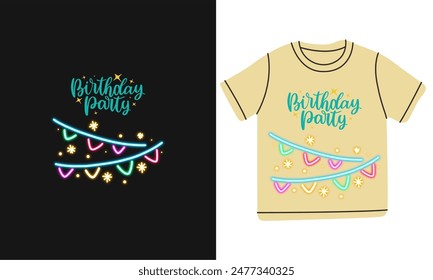 Birthday best t shirt design for baby 
