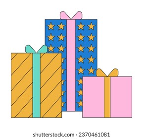 Birthday bonus gift boxes