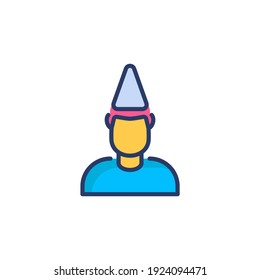 Birthday Boy icon in vector. Logotype