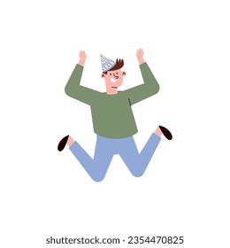 birthday boy illustration vector isolated