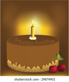 Birthday cake.