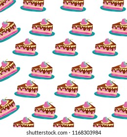 Birthday cake background