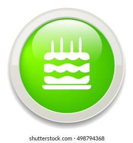 birthday cake button