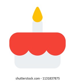 Birthday Cake with candle