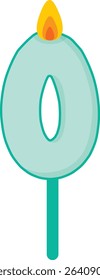 Birthday Cake Candle Cake Topper for Birthday Happy Birthday Cake Candles