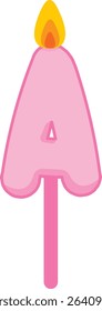 Birthday Cake Candle Cake Topper for Birthday Happy Birthday Cake Candles