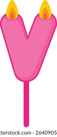 Birthday Cake Candle Cake Topper for Birthday Happy Birthday Cake Candles