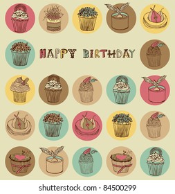 birthday cake card