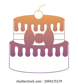 Birthday cake design